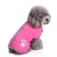 HKM-987155 Reflective Winter Dog Cotton Clothing in Various Colors and Sizes