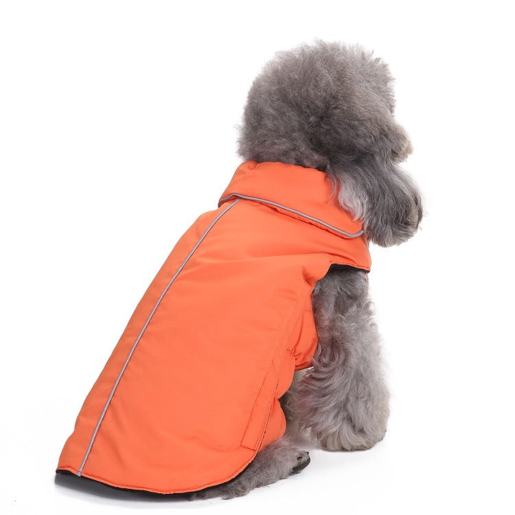 HKM-987155 Reflective Winter Dog Cotton Clothing in Various Colors and Sizes