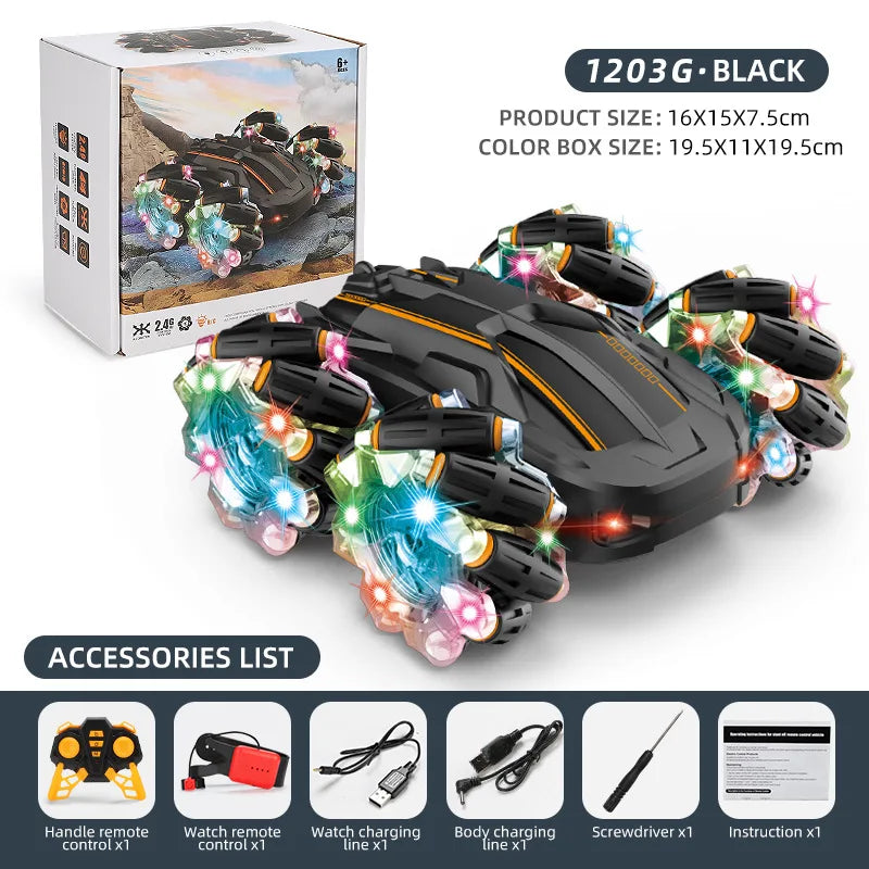 HKM-987283 High-Speed Double-Sided Drift Stunt Car for Kids - Off-Road Remote Control Vehicle
