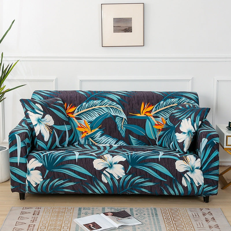 HKM-987347 Geometric Patterned Elastic Sofa Covers in Various Colors and Sizes