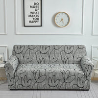 HKM-987347 Geometric Patterned Elastic Sofa Covers in Various Colors and Sizes