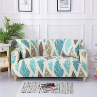 HKM-987347 Geometric Patterned Elastic Sofa Covers in Various Colors and Sizes