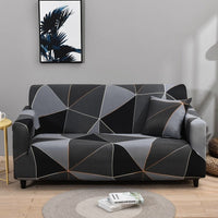 HKM-987347 Geometric Patterned Elastic Sofa Covers in Various Colors and Sizes