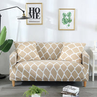 HKM-987347 Geometric Patterned Elastic Sofa Covers in Various Colors and Sizes