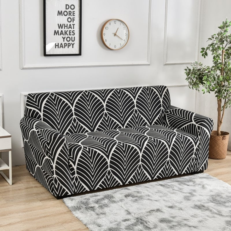 HKM-987347 Geometric Patterned Elastic Sofa Covers in Various Colors and Sizes