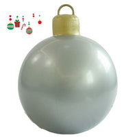 HKM-987411 60cm PVC Inflatable Christmas Ball Ornament for Holiday Decor and Party Decoration