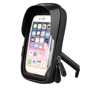 HKM-987667 Mobile Phone Stand with Waterproof Zipper and Touch Screen for 4.5-6.4 Inch Devices - Available in Multiple Colors