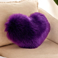 HKM-987667 Simple Modern 40x40cm Black Plush Pillowcase in Soft Chemical Fiber