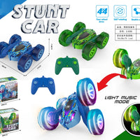 HKM-987859 Remote Control 2.4GHz Stunt Car with 360 Degree Rotation and Lights - Off-Road Drift Vehicle for Ages 5 and Up