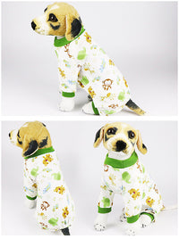 HKM-988115 Cute Cotton Dog Pajamas in Various Fun Designs for Four-Legged Friends