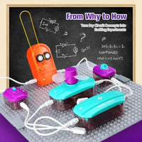 HKM-988115 Educational STEM Circuit Toy for Kids - DIY Electronic Module Kit