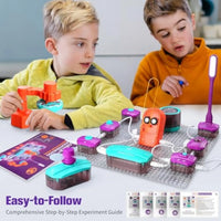 HKM-988115 Educational STEM Circuit Toy for Kids - DIY Electronic Module Kit
