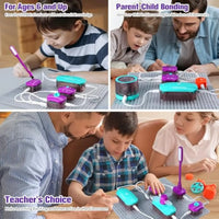 HKM-988115 Educational STEM Circuit Toy for Kids - DIY Electronic Module Kit