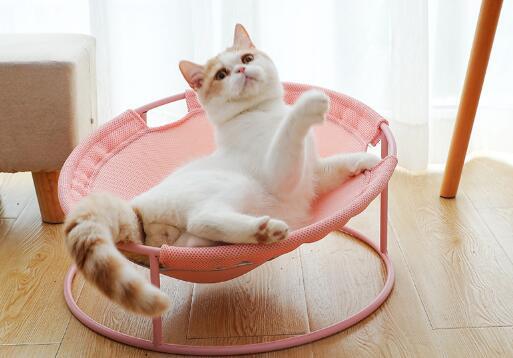 HKM-988243 Four-Season Universal Pet Bed with Breathable Mesh and Waterproof Polyester