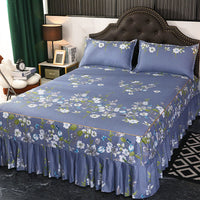 HKM-988243 Solid Color Simmons Protective Bedspread for Single Bed - 2.8 m Tie Dye Polyester Cover