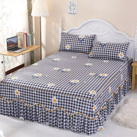 HKM-988243 Solid Color Simmons Protective Bedspread for Single Bed - 2.8 m Tie Dye Polyester Cover
