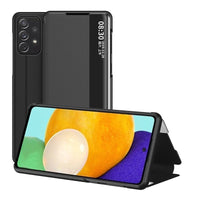 HKM-988691 Flip Leather Phone Case for Samsung A32 5G - Shockproof Design with Window View in Various Colors