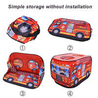 HKM-988691 Military Vehicle Pop-Up Play Tent for Kids – Indoor/Outdoor Folding Toy House for Ages 2-13