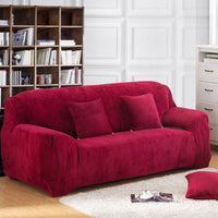 HKM-988819 Universal Plush Thick Sofa Towel Cover - Modern Fit for Various Sofa Sizes