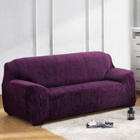 HKM-988819 Universal Plush Thick Sofa Towel Cover - Modern Fit for Various Sofa Sizes