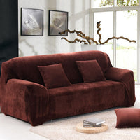 HKM-988819 Universal Plush Thick Sofa Towel Cover - Modern Fit for Various Sofa Sizes