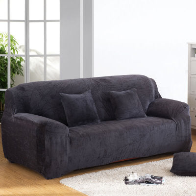 HKM-988819 Universal Plush Thick Sofa Towel Cover - Modern Fit for Various Sofa Sizes