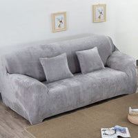 HKM-988819 Universal Plush Thick Sofa Towel Cover - Modern Fit for Various Sofa Sizes