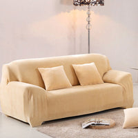HKM-988819 Universal Plush Thick Sofa Towel Cover - Modern Fit for Various Sofa Sizes