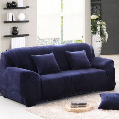 HKM-988819 Universal Plush Thick Sofa Towel Cover - Modern Fit for Various Sofa Sizes