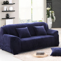 HKM-988819 Universal Plush Thick Sofa Towel Cover - Modern Fit for Various Sofa Sizes