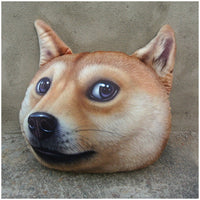 HKM-988883 Creative Cartoon Husky Dog Pillow Cushion - Large 50x60cm Plush Filling