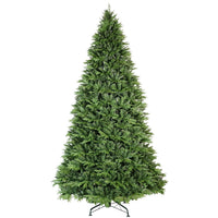 HKM-988883 PVC Christmas Tree - Green Automatic Hybrid with Steel Wire, Available in 4ft, 5ft, 6.5ft, and 7.5ft Sizes