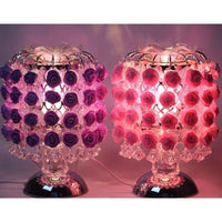 HKM-988947 Rose Aroma Lamp for Relaxation and Ambiance, Ideal for Aromatherapy and Night Lighting