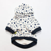 HKM-989011 Casual Spring/Summer Dog Clothes for Pugs and French Bulldogs - XS to L Sizes Available