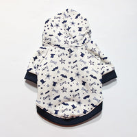 HKM-989011 Casual Spring/Summer Dog Clothes for Pugs and French Bulldogs - XS to L Sizes Available