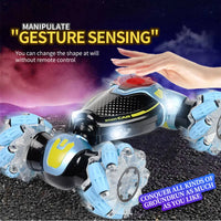HKM-989011 Gesture Sensing 360° RC Drift Car - Hand-Controlled, 4WD Stunt Vehicle for Kids