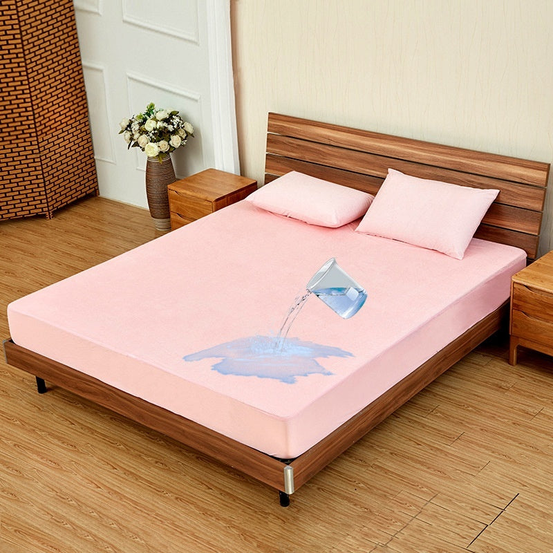KTX-989395 Waterproof Bamboo Fiber Bed Sheet - Multiple Sizes Available