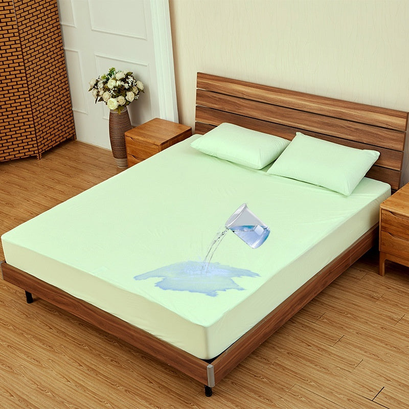 KTX-989395 Waterproof Bamboo Fiber Bed Sheet - Multiple Sizes Available