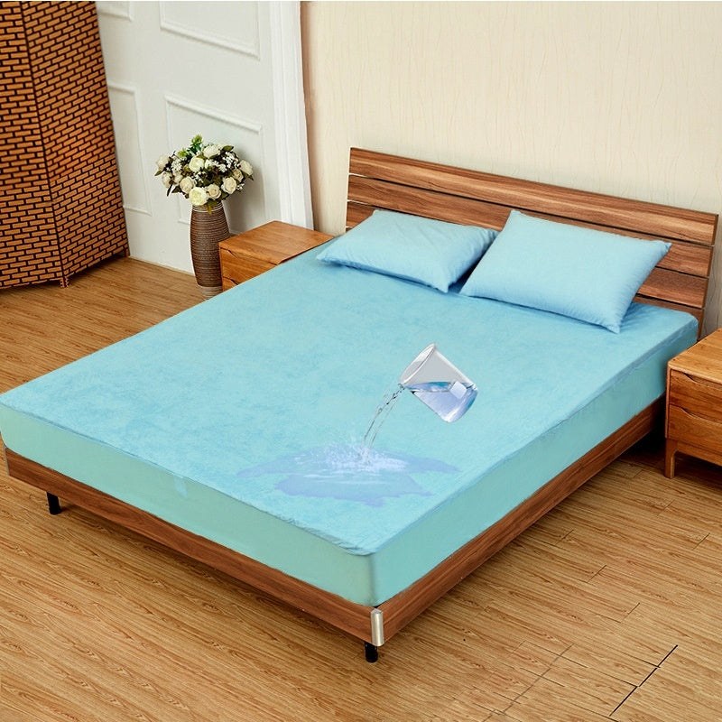 KTX-989395 Waterproof Bamboo Fiber Bed Sheet - Multiple Sizes Available