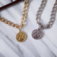 HKM-989587 Large Iron Dog Necklace Collar for All Sizes (XS-5XL)