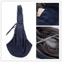 HKM-989779 Breathable One-Shoulder Dog Carrier Bag with Adjustable Strap, 75CM Length