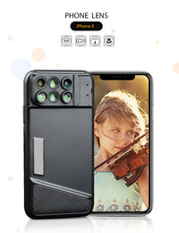 HKM-989843 6-in-1 Versatile Special Effects Shooting Case for Cameras