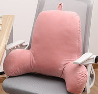 HKM-989971 Memory Foam Cushion Back Pillow with Armrests for Enhanced Lumbar Support
