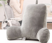HKM-989971 Memory Foam Cushion Back Pillow with Armrests for Enhanced Lumbar Support