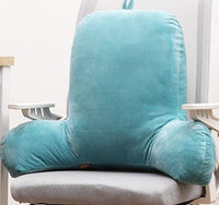 HKM-989971 Memory Foam Cushion Back Pillow with Armrests for Enhanced Lumbar Support