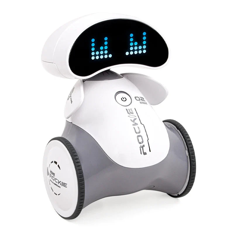 HKM-990163 Interactive RC Robot Toy with Music, Light, and Programming Features for Ages 8 and Up