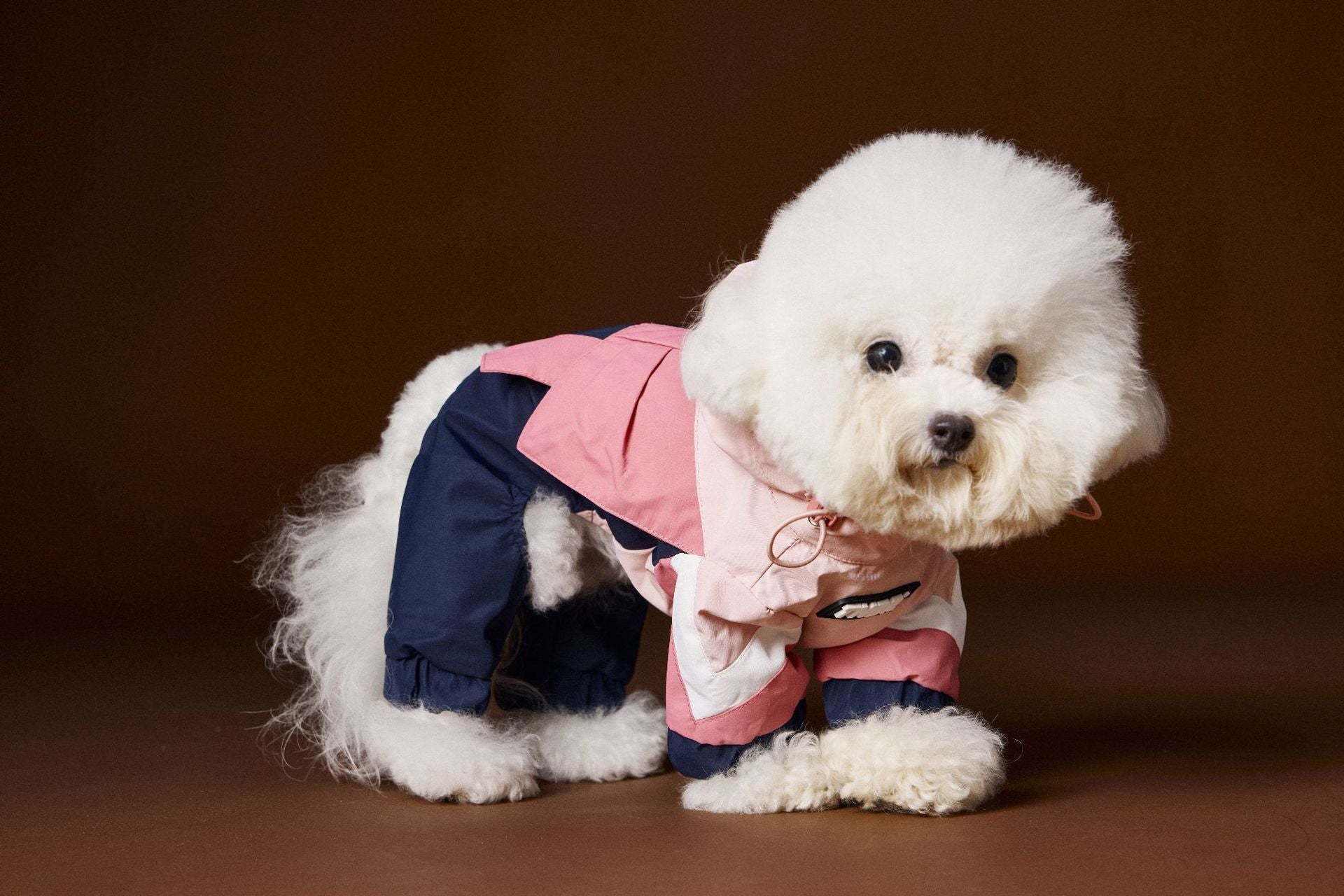 HKM-990227 Casual Four-Legged Sportswear with Traction Rope Buckle for Pets