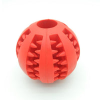 HKM-990355 Pet Slow Feeder Dog Toy Cute Funny Rubber Dog Ball Toy
