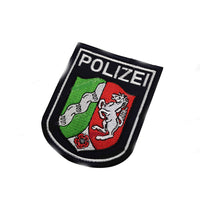HKM-990419 German Eagle Velcro Patch - Back-to-Back Embroidery, Polyester Fabric, Multi-Color Design for Clothing