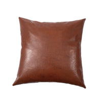 HKM-990547 Leather Pillowcase for Cushions - Available in Brown, Reddish Brown, Dark Brown, Dark Green - 30x50cm & 43x43cm